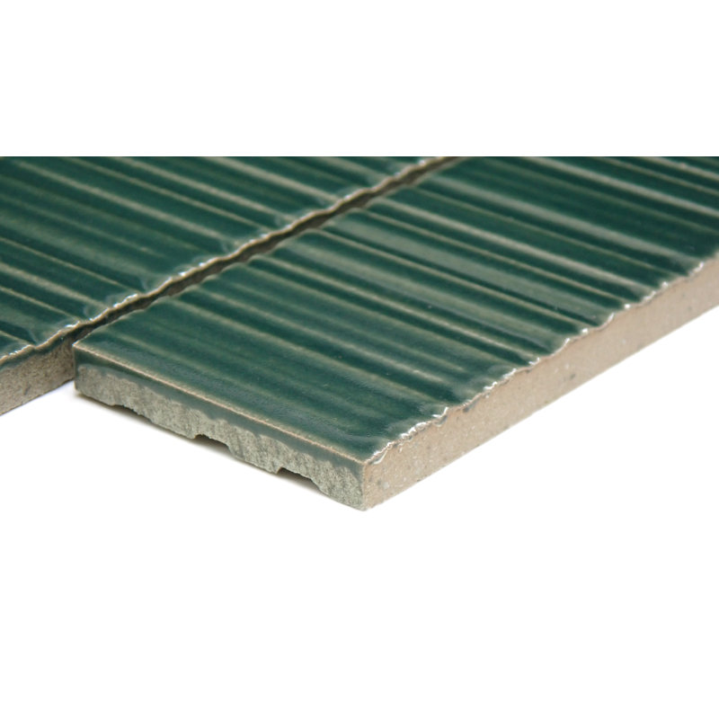 Ornami 11" x 12" Ceramic Mosaic Tile, Tant