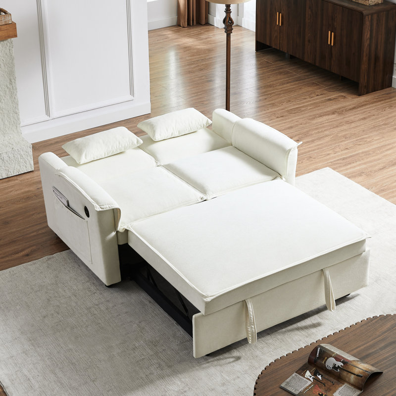 Tissu convertible en tissu avec lit escamotable et lit réglable pour les appartements -