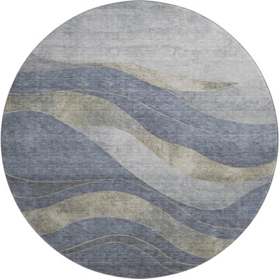 Premium Machine Washable Jakiyra AMF1892 Swirls Rug