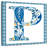 Keiri Floral Pattern Letter P-109358993