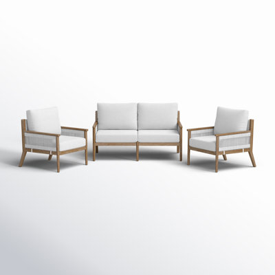 Rydell Acacia 4 - Person Patio Conversation Set