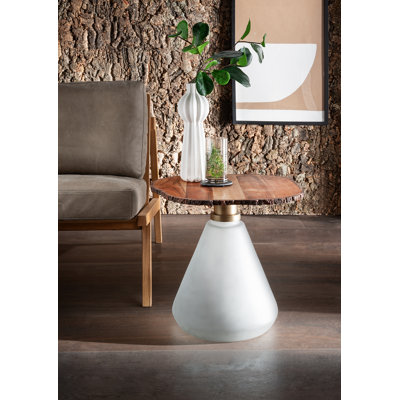 Berkow Pedestal End Table