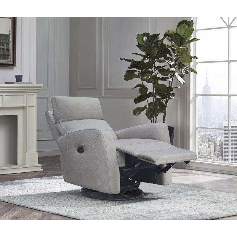 Fauteuil oscillant et pivotant Zercle, Brouillard