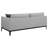 Cushion Back Sofa With Pillows