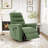 Liora Modern Chenille Recliner Chair with 8-Point Massage, Rocking & Swivel Base, Adjustable Backrest-618867809