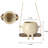 Hanging Swing Chair Resin Planter