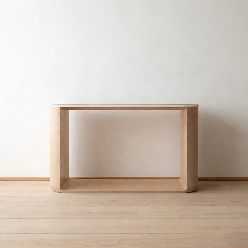 Modern Minimalist Practical Console Table, H 31,5 po x l 55,12 po x P 13,78 po