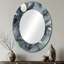 Miroir mural oval cuivre-113799514