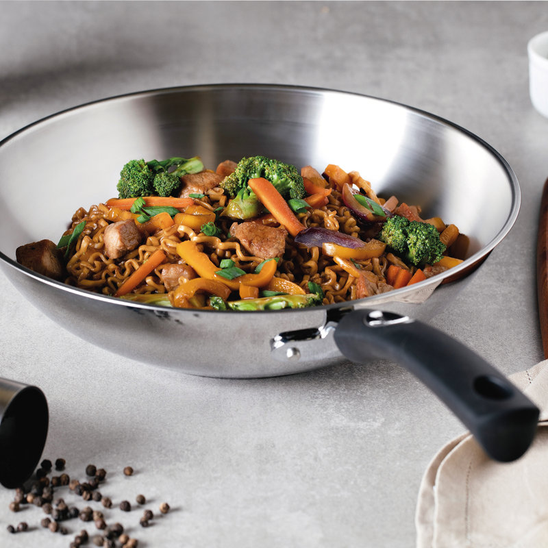 Tramontina Stainless Steel Wok
