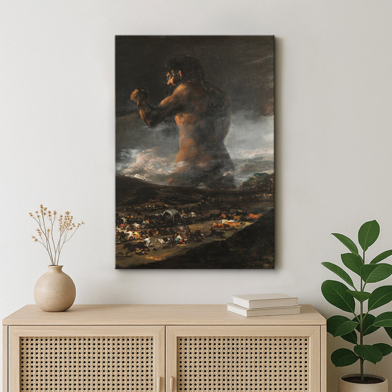 «Dramatic Fantasy», art géant sur un champ de bataille, photos de légende antique épique, impression sur toile encadrée