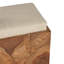 Tomlin Outdoor Teak Standard Ottoman