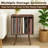 Record Player Stand With Vinyl Storage, Mid Century Modern Turntable Table With 4 Cabinet Compartments, Holds Up To 40 LP Records, Compact Media Organizer For Living Room And Bedroom