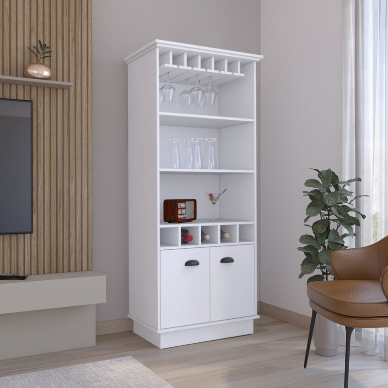 Standard Wine Glass Rack White