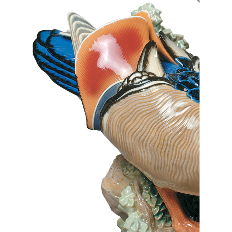 Mandarin Ducks Figurine