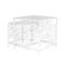 Swirl Glass Nesting End Table-718724689