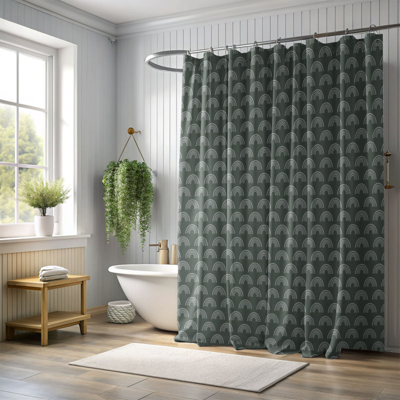 Rustic Mood - Premium Shower Curtain, 74"H x 71"W
