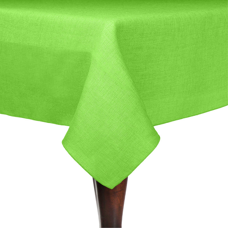 Ultimate Textile Square Tablecloth, 1, Lime, 45" x 45"