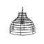 1 - Light Black Dome Pendant