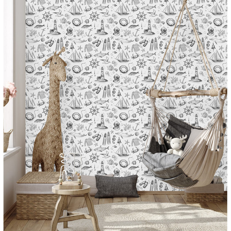 Carreau de papier peint l 25 po, L 2,09 pi x L 10,42 pi