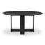 Glenn Round Dining Table Dark Brown