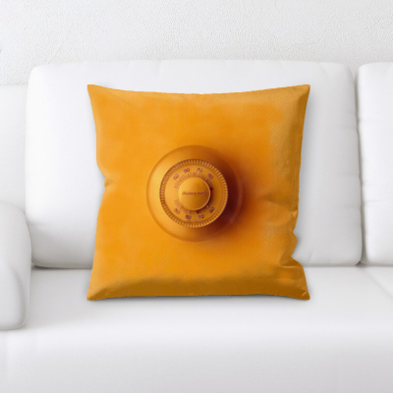 Microsuede Throw Pillow