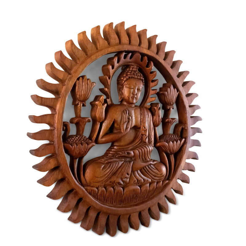 Handmade Boho Religious & Spiritual Wall Decor on Solid Wood