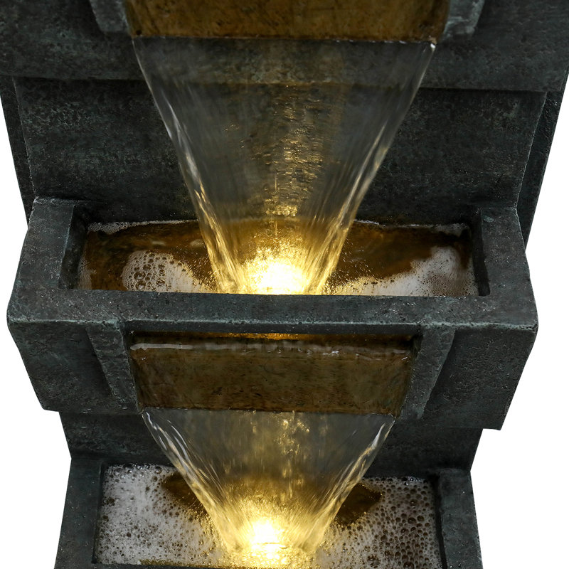Fontaines en cascade d'intérieur 39,3 po H
