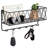 Entryway Mail Holder with Key Hooks