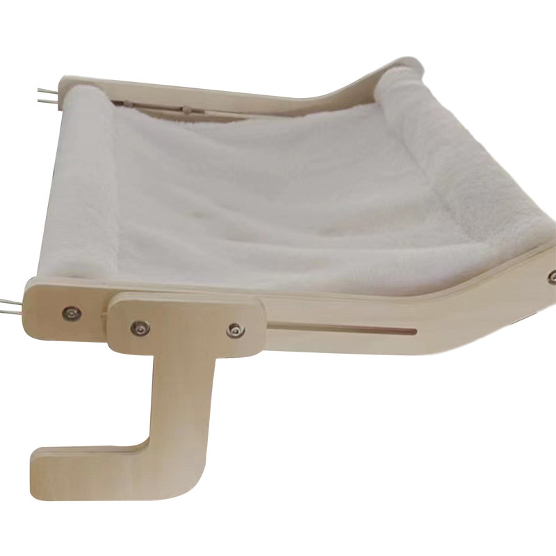 Hamac suspendu pour chat avec hamac pour chat, Blanc