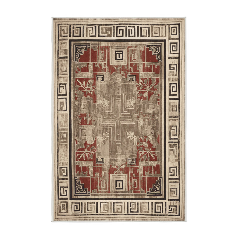 Zeus's Blessing Rug, Square 5'