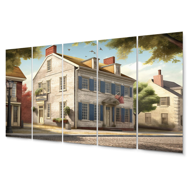 Ensemble de 5 décorations murales