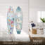 «Sea Shells», ensemble de planches de surf en acrylique, art mural côtier par Notoriart