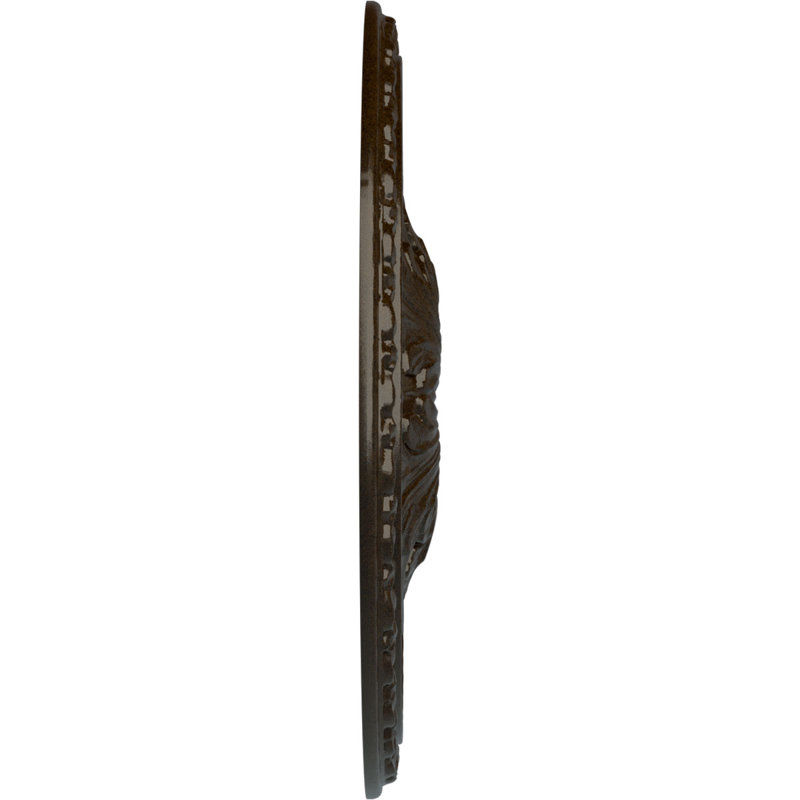 Endurathane Sellek Ceiling Medallion, 18 1/2"OD x 7/8"ID x 1 1/2"P (Fits Canopies up to 1 1/8")Hand-Painted Night Shade Finish