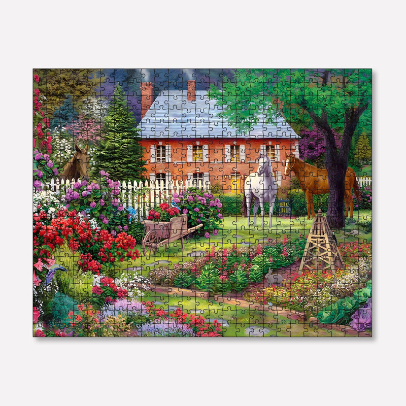 1000-Piece Jigsaw Puzzle, 26.8 x 18.9 inches | High-Quality 100% Cardboard, Vibrant Design | Perfect for Family Fun, Stress Relief & Educational Play | Gift for Adults & Kids | Box Size: 13.2 x 9.1 x 2.0 inches