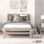 Base de lit plateforme avec 2 tiroirs de conception moderne-107287786