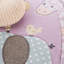Tapis mauve en polypropylène tissé à la machine Farnborough-88088902