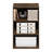 3-Tier Open Shelf Bookcase, Bookshelf, Storage Organizer, 11 x 17 x 26, Amber Pine-116834285
