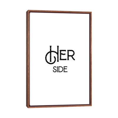 Her Side-impression d’art textuel