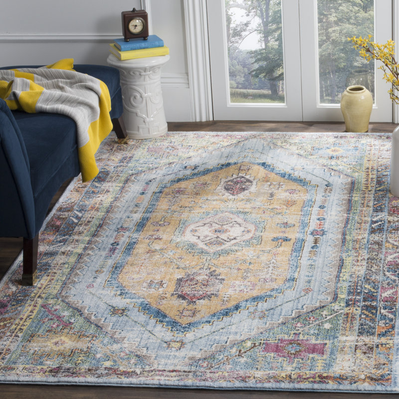 Sana Oriental Hand Woven Area Rug, Rectangle 122 x 183 cm