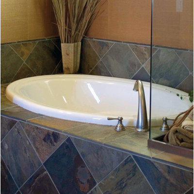 Builder Oval 72'' x 42'' Acrylic Bathtub