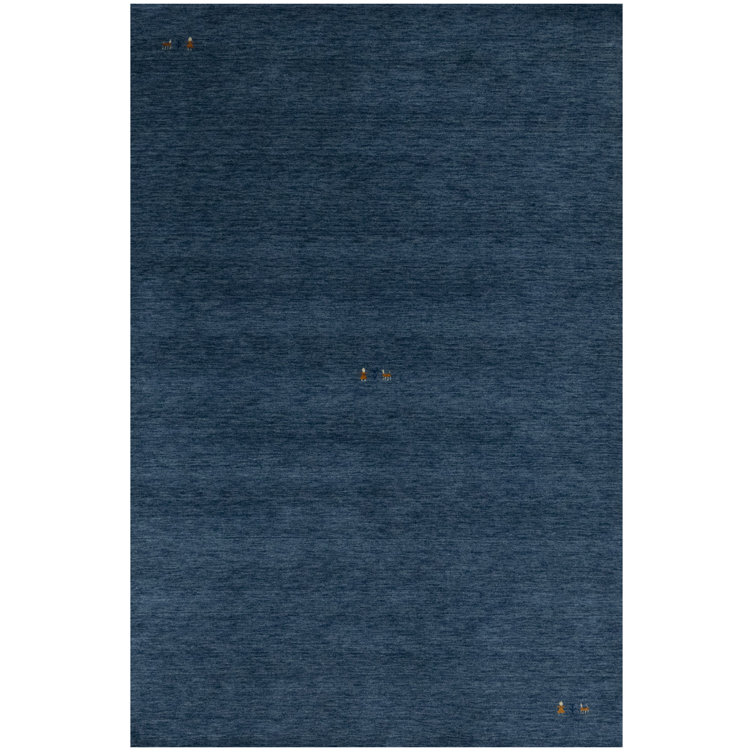 Tapis Gabbeh tissé à la main sans perte, 100% laine, de couleur unie, résistant à la décoloration et aux taches, durable
