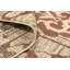 Tapis de la laine beige 5 pi 7 po x 7 pi 10 po one-of-kind-noué la à la main Nash