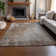 Premium Machine Washable Cerrito AMF562 Mocha Rug