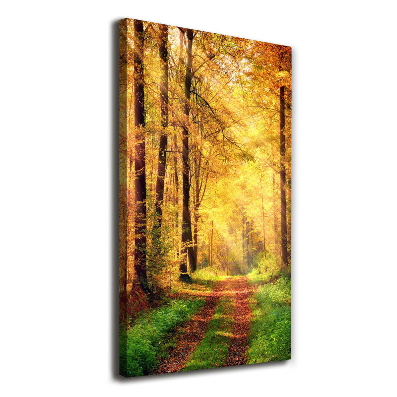 Autumn Forest - Wrapped Canvas Print