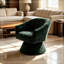 Chaise d'appoint pivotante avec base robuste-868250052