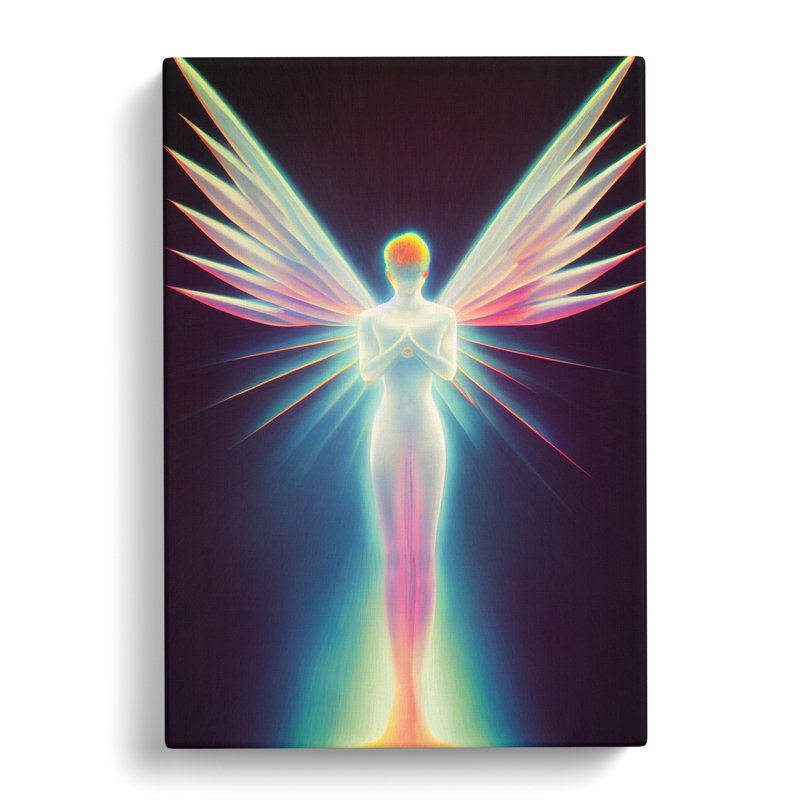 Angel Hypreprism - Wrapped Canvas, 50cm H x 35cm W x 3cm D