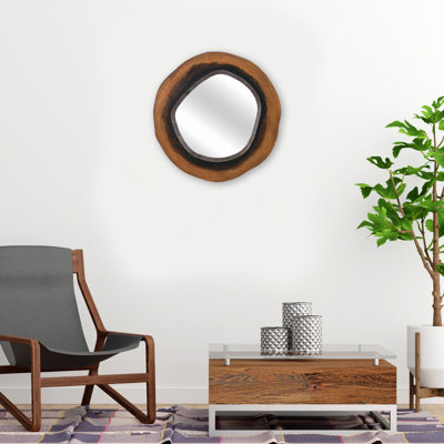 Miroir mural en bois Douglass
