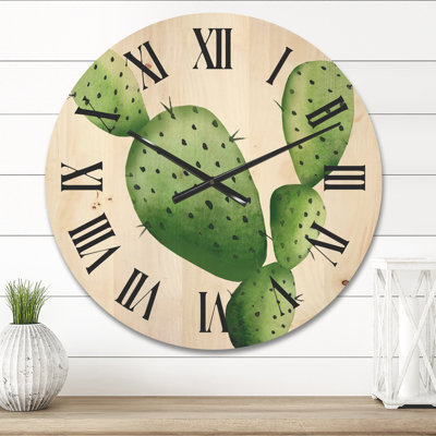 Solid Wood Wall Clock