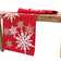 Sandoval Magical Snowflakes Crewel Embroidered Table Runner