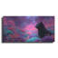  «Black Cat Cosmic Meadow» par Ann Klee, art mural en métal, 48 po x 24 po-1387347000